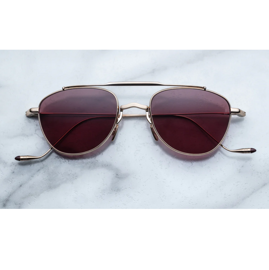 Jacques Marie Mage Flynn Champagne Sunglasses