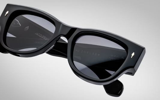 Jacques Marie Mage Chelsea Black Sunglasses